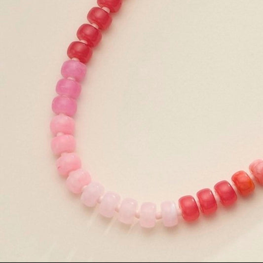 Women's Colorful Beaded Necklace