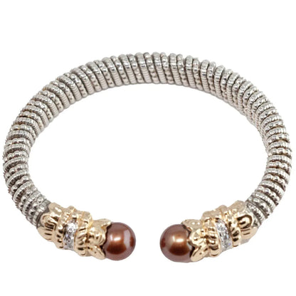 Alwand Vahan - Pearl Tip Sterling Silver Bracelet - Rack Hunt