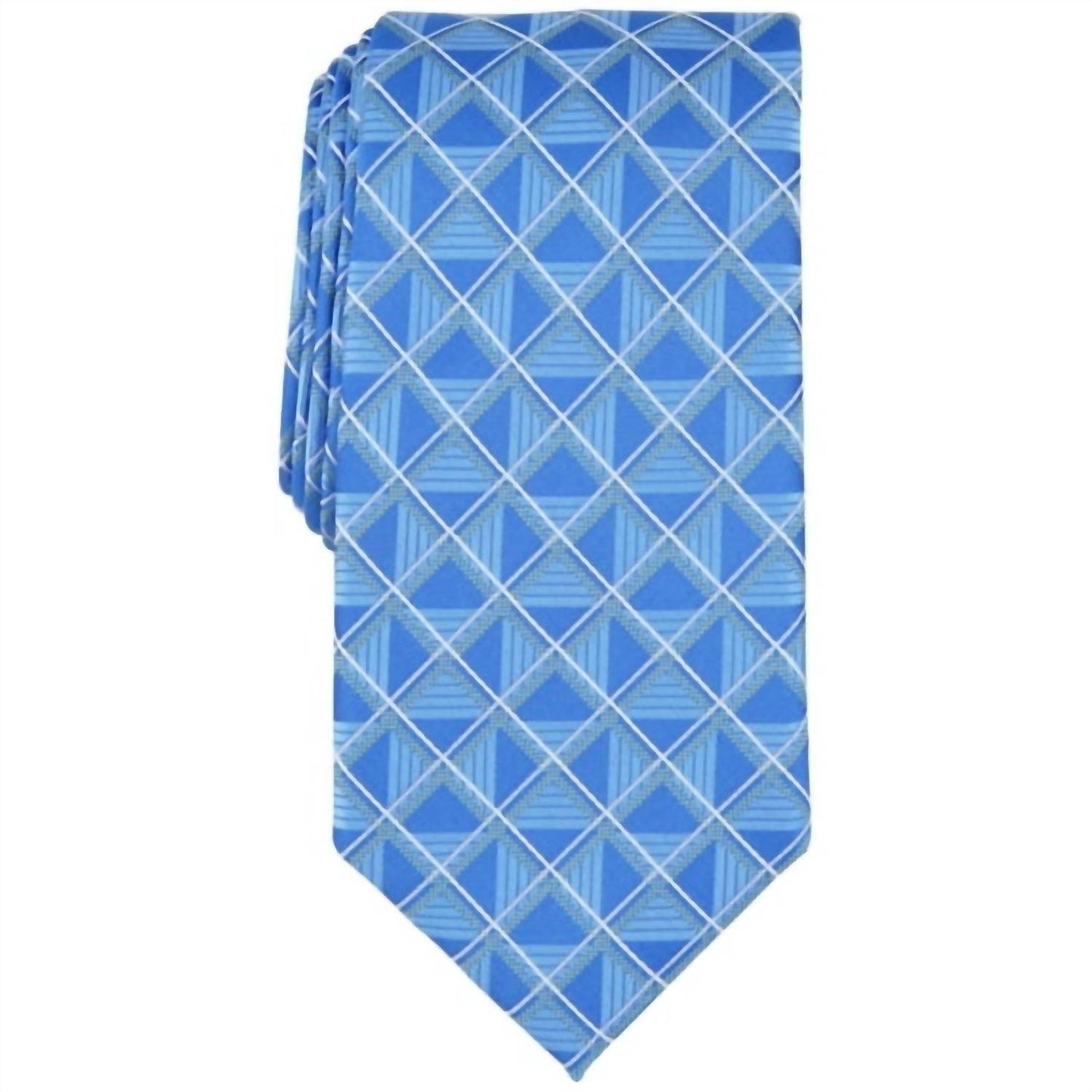 Perry Ellis - Men's Karmen Grid Tie - Rack Hunt -