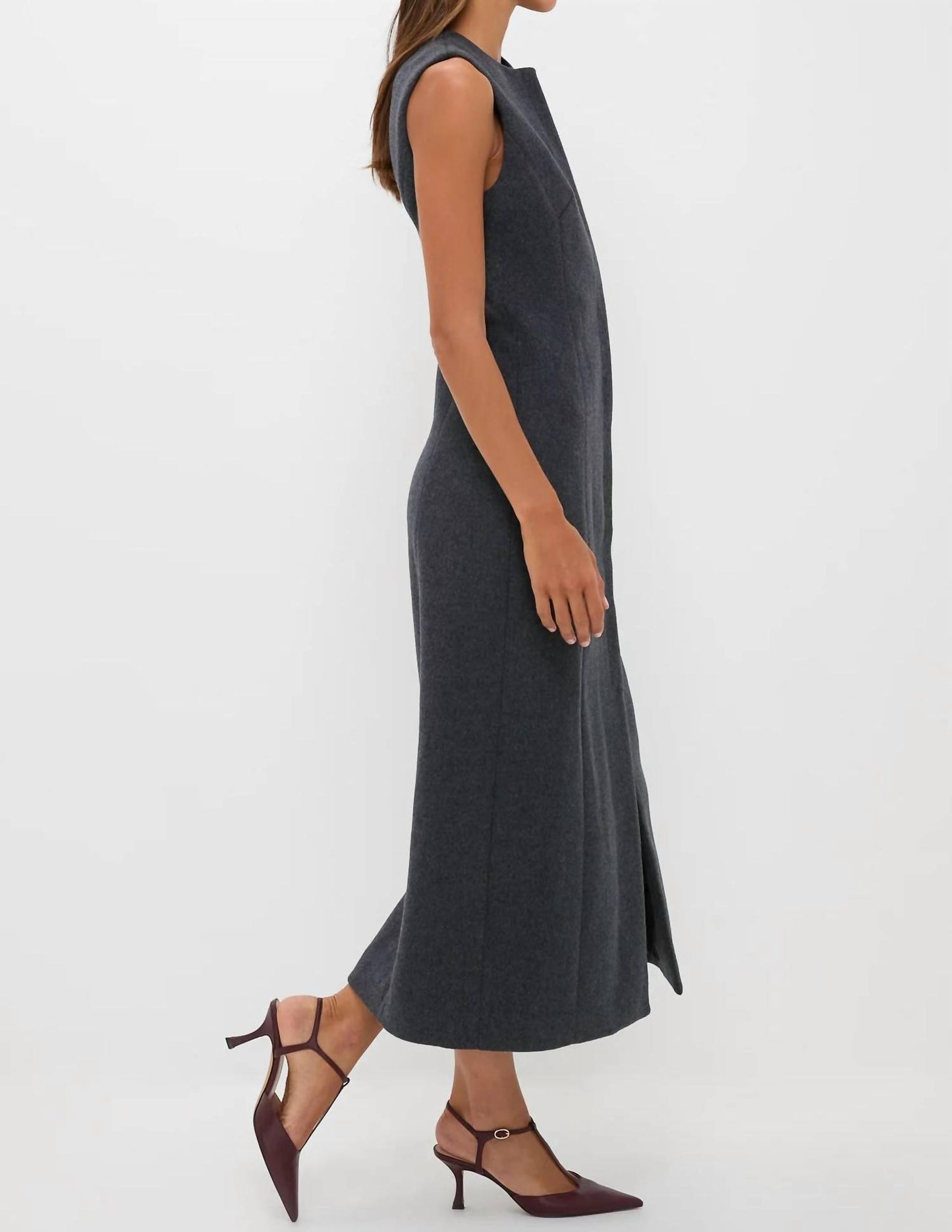 Wool Rhoda Midi Dress