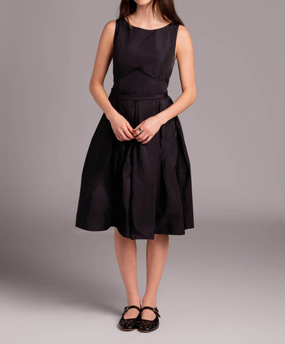 Taffeta Midi Dress