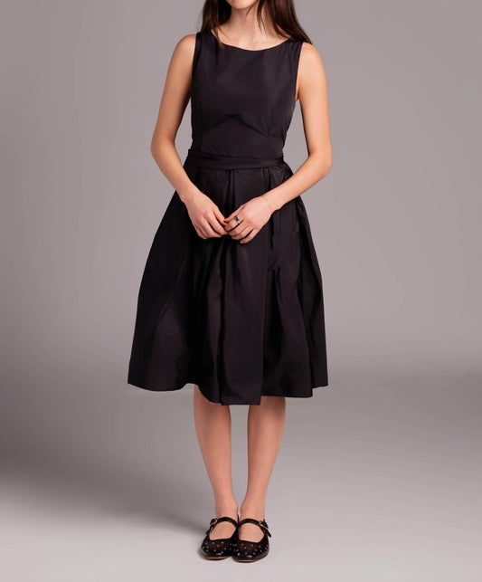 Taffeta Midi Dress