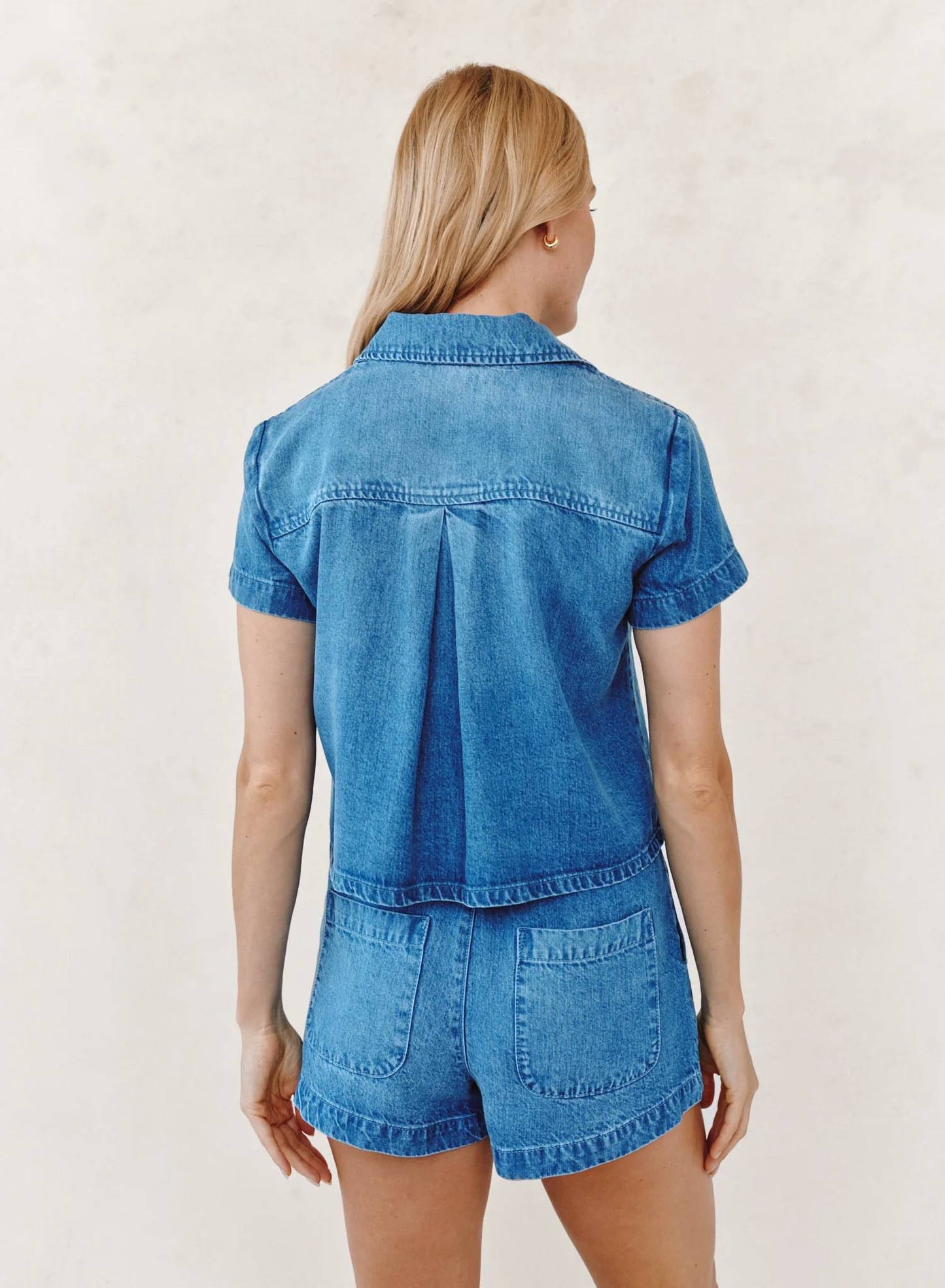 Short Sleeve Flap Pocket Shirt