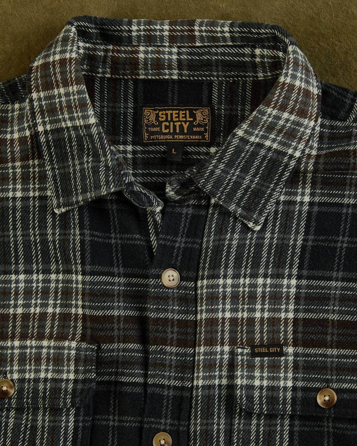 Steel City - Men's Heavyweight Flannel - Rack Hunt -