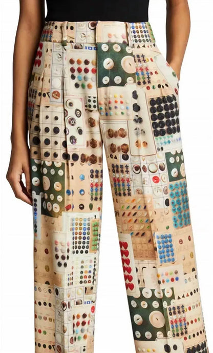 Libertine - Button Card Shoppe Pleated Pants - Rack Hunt