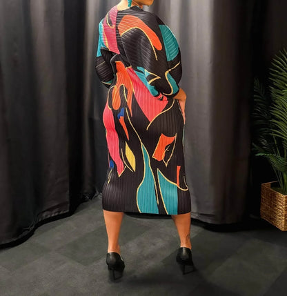 Dorcas - Sunset Swirl Dress - Rack Hunt