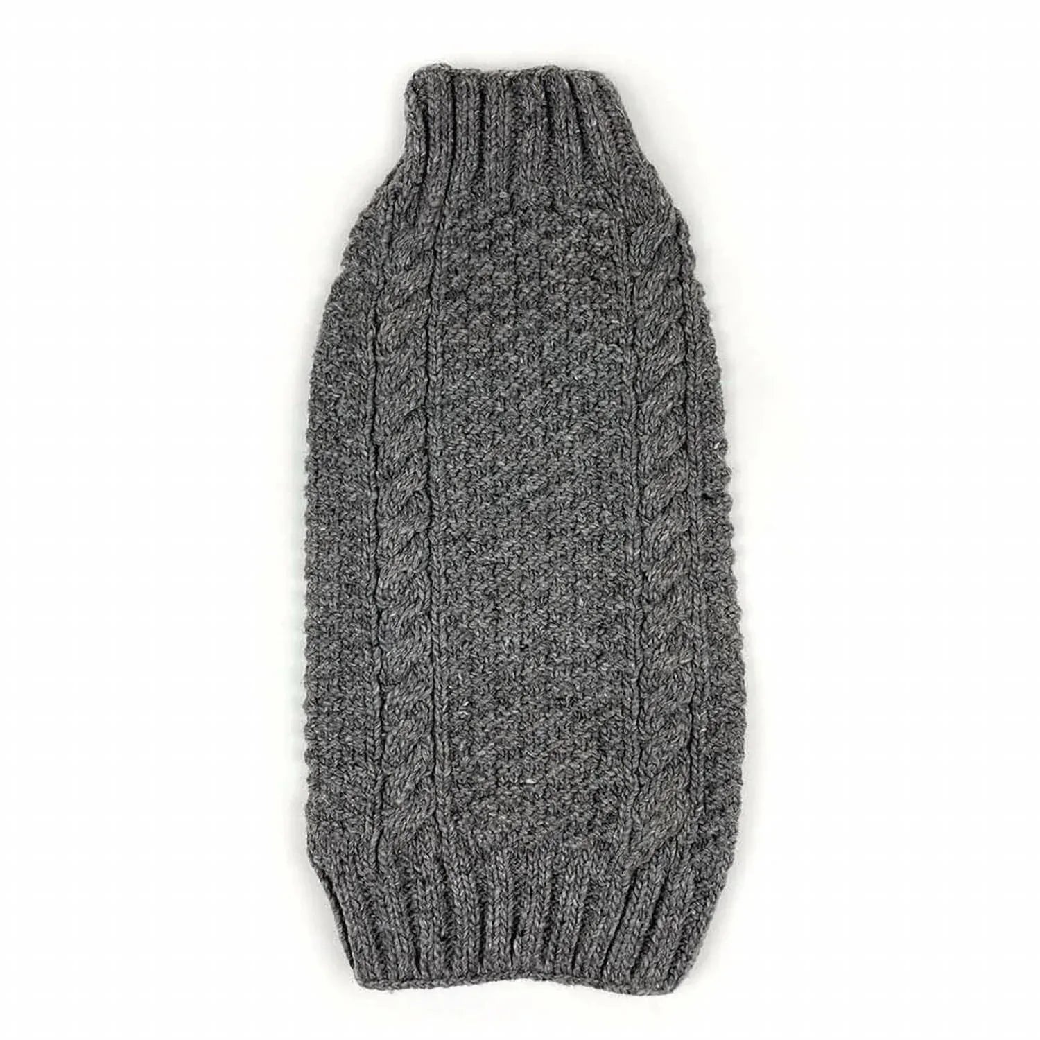 Chilly Dogs - Cable Knit Dog Sweater - alternate view - Rack Hunt