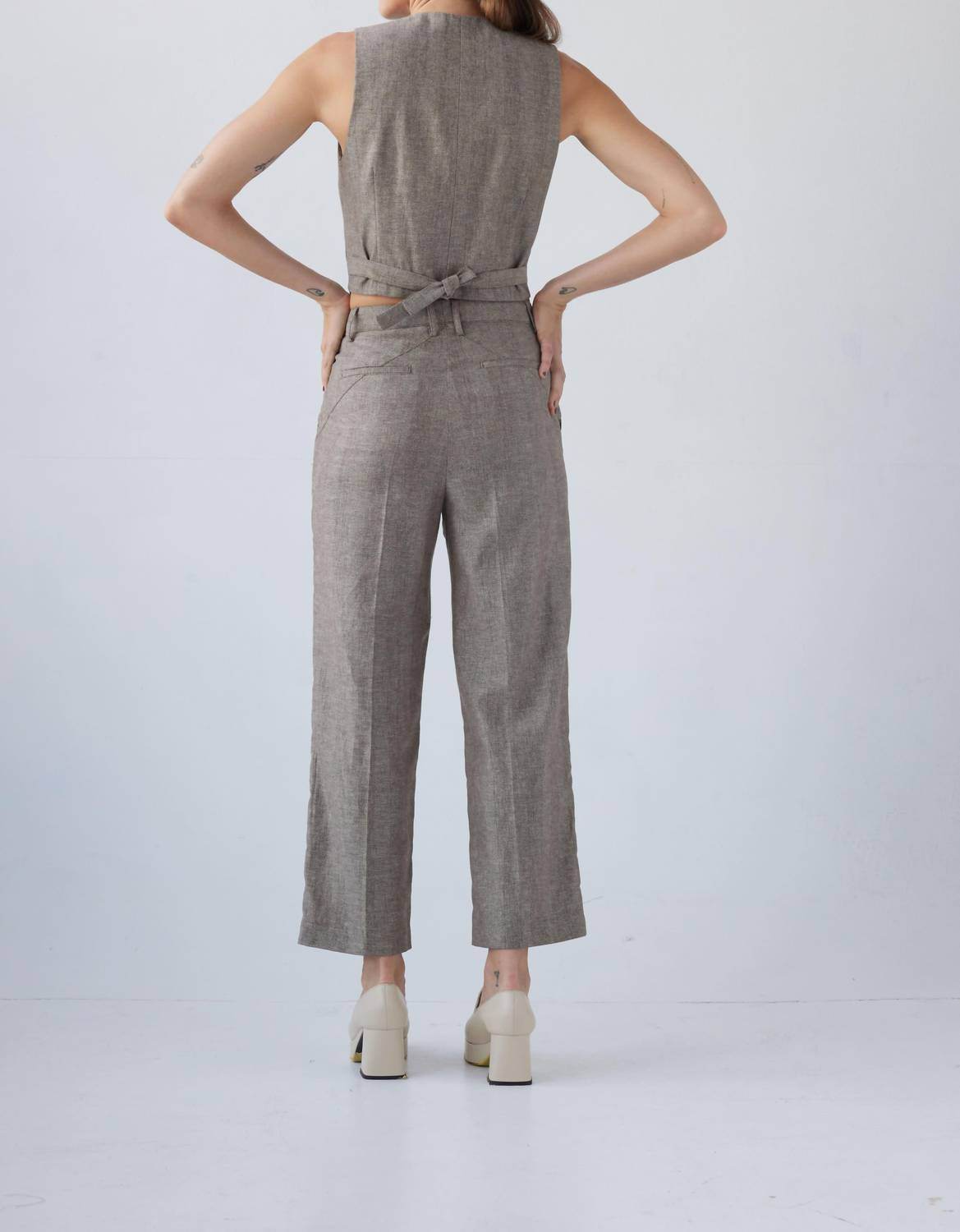 Rose Velvet - Piper Straight Leg Pants - Rack Hunt