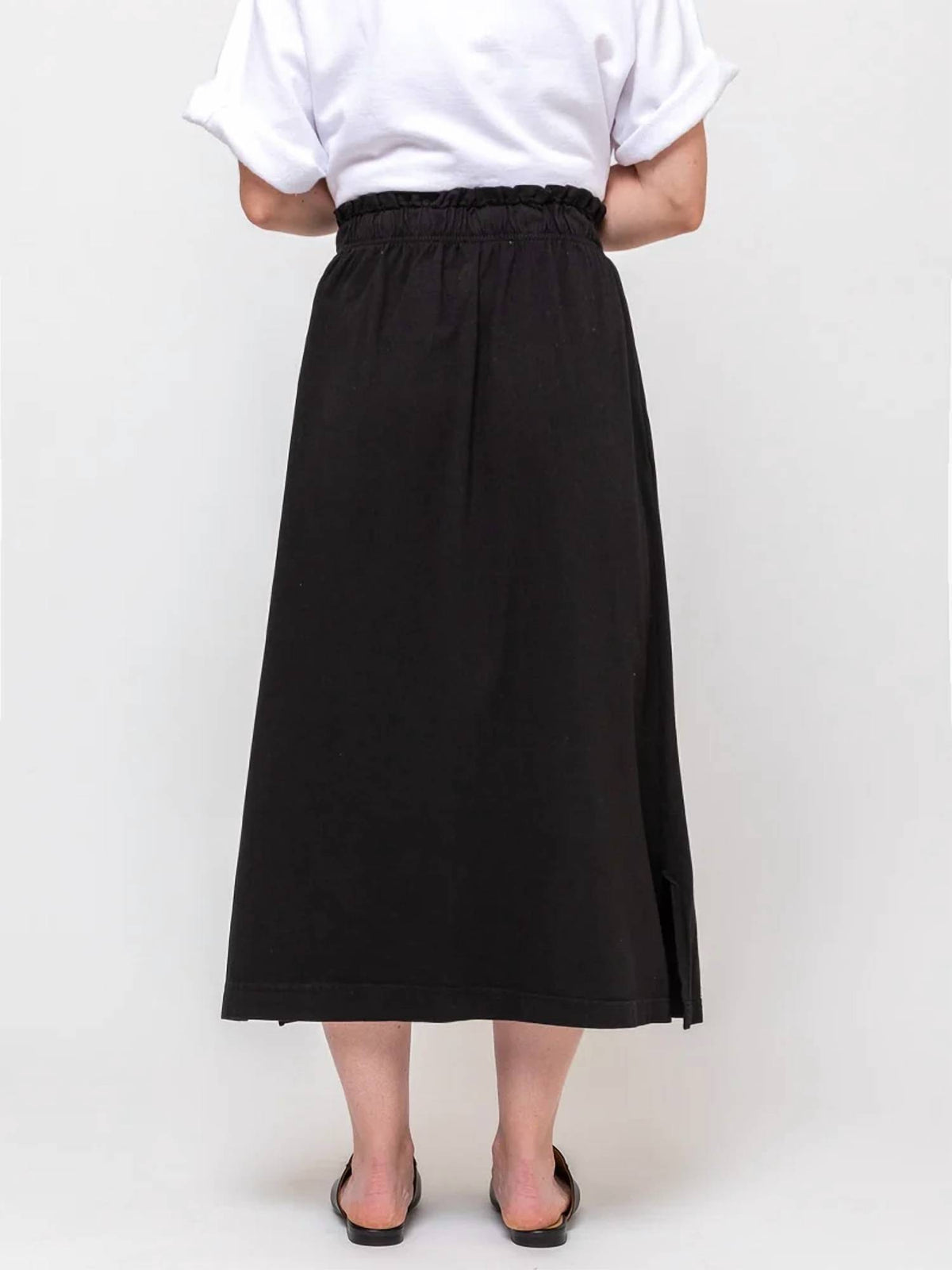 Manny Slit Midi Skirt