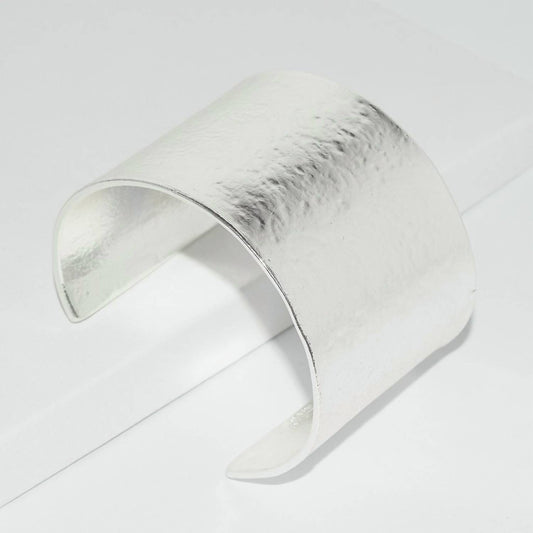 Women's Crumpled Foil Cuff Bracelet