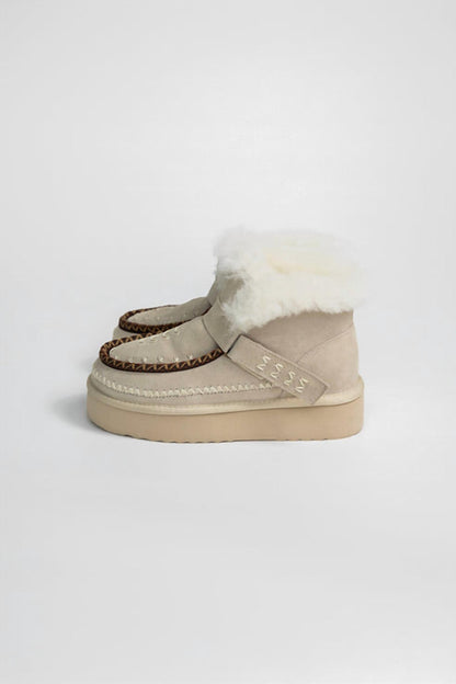 Women's Alpine Suede And Sheepskin Boot