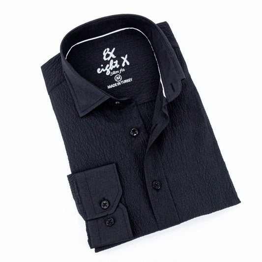 Seersucker Button Down Shirt