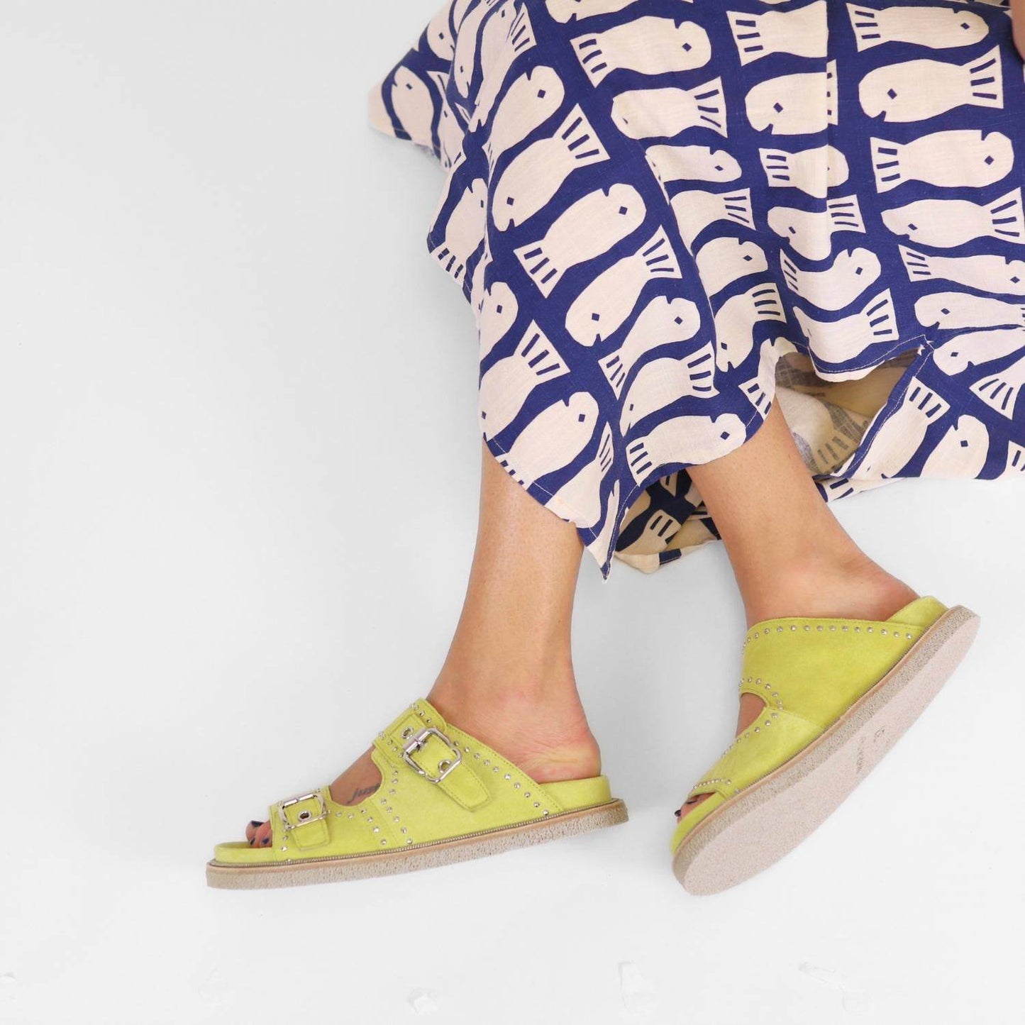 Laura Bellariva - Women Porox Dust Studs Sandals - Rack Hunt