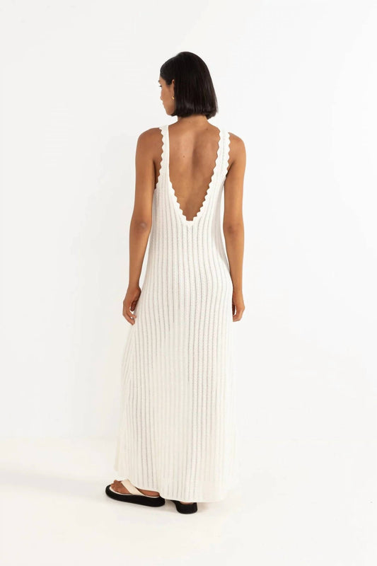 Scallop Knit Dress