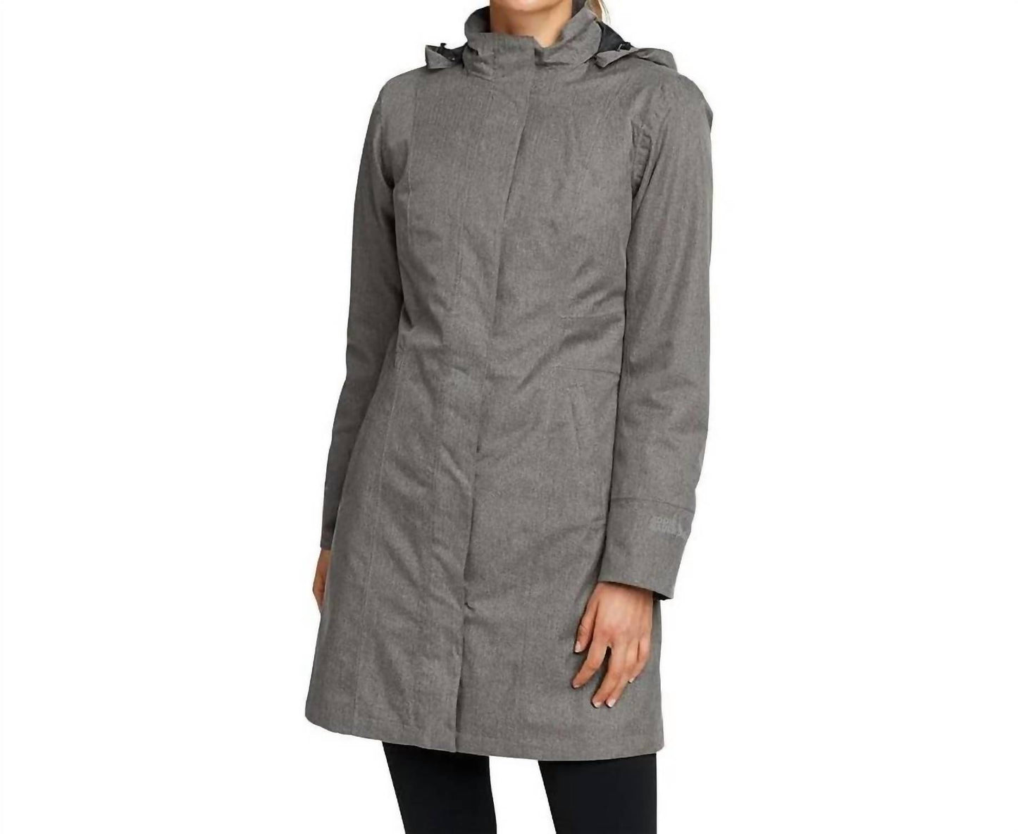 Girl On The Go Insulated Waterproof Trench Coat