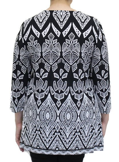 Women's Mari Print Top