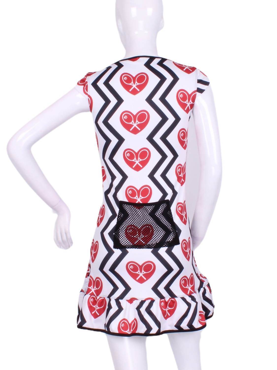 Love Love Tennis - Women's Tennis Dress - Rack Hunt -