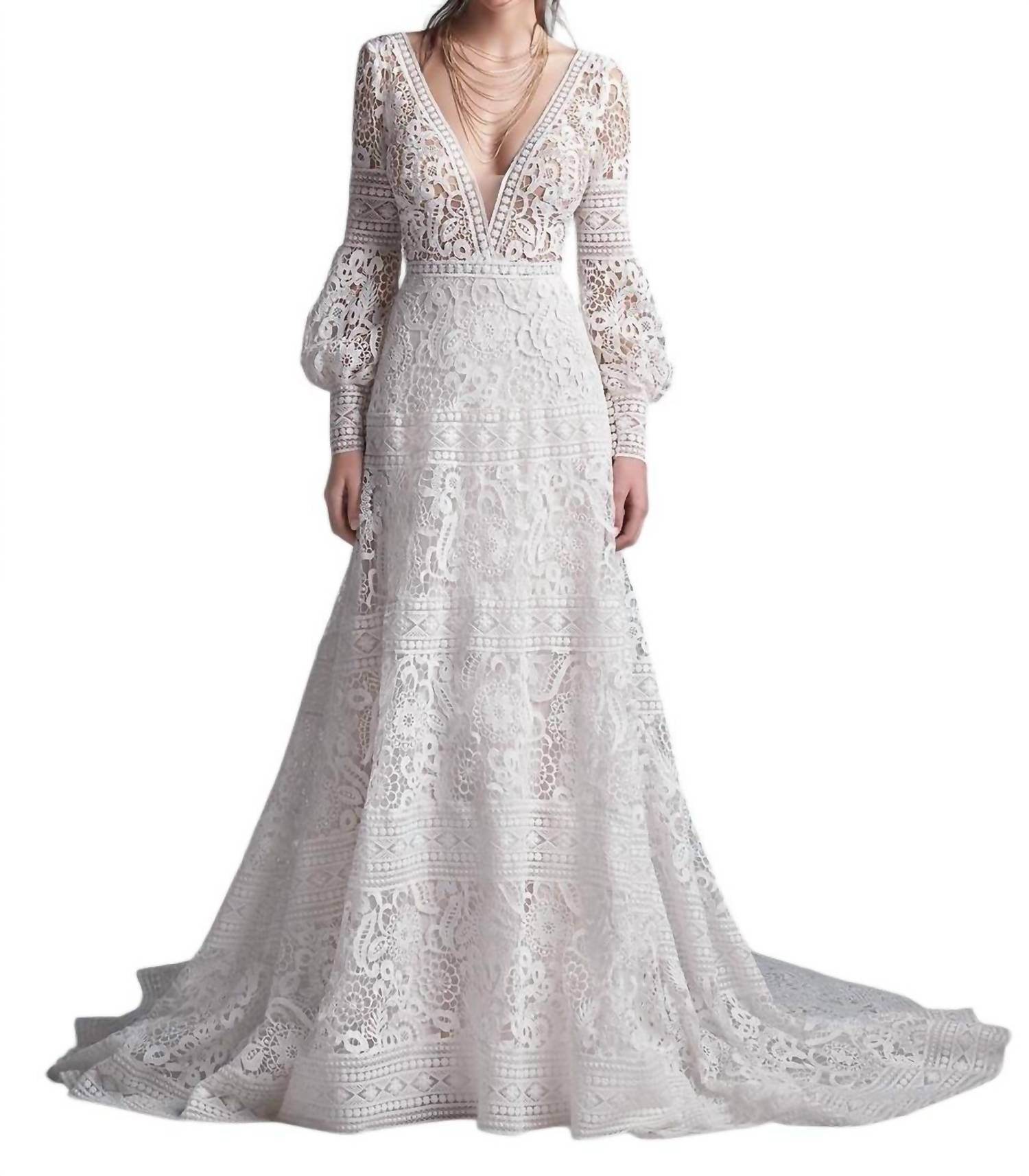 Maggie Sottero - Vintage Lace Wedding Dress - Rack Hunt