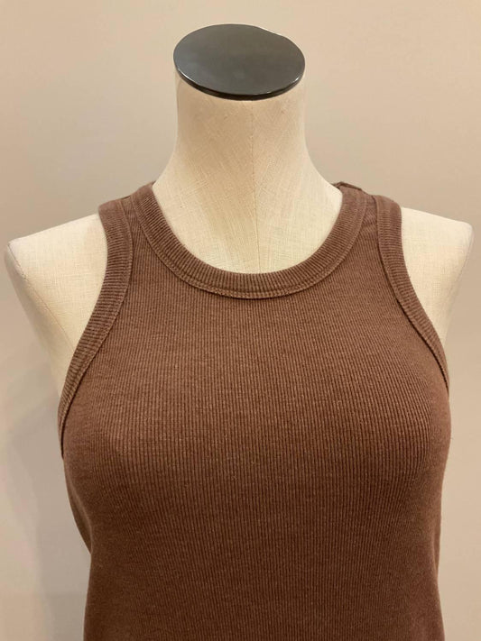 LALAMIA - Women's Knit Midi Tank Dress - Rack Hunt