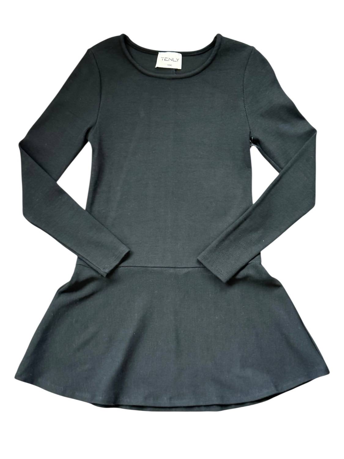 Girl's Rayon Rib Long Sleeve Tank Dress