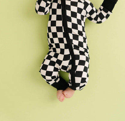 Kid's Checkered Bamboo Sleeper