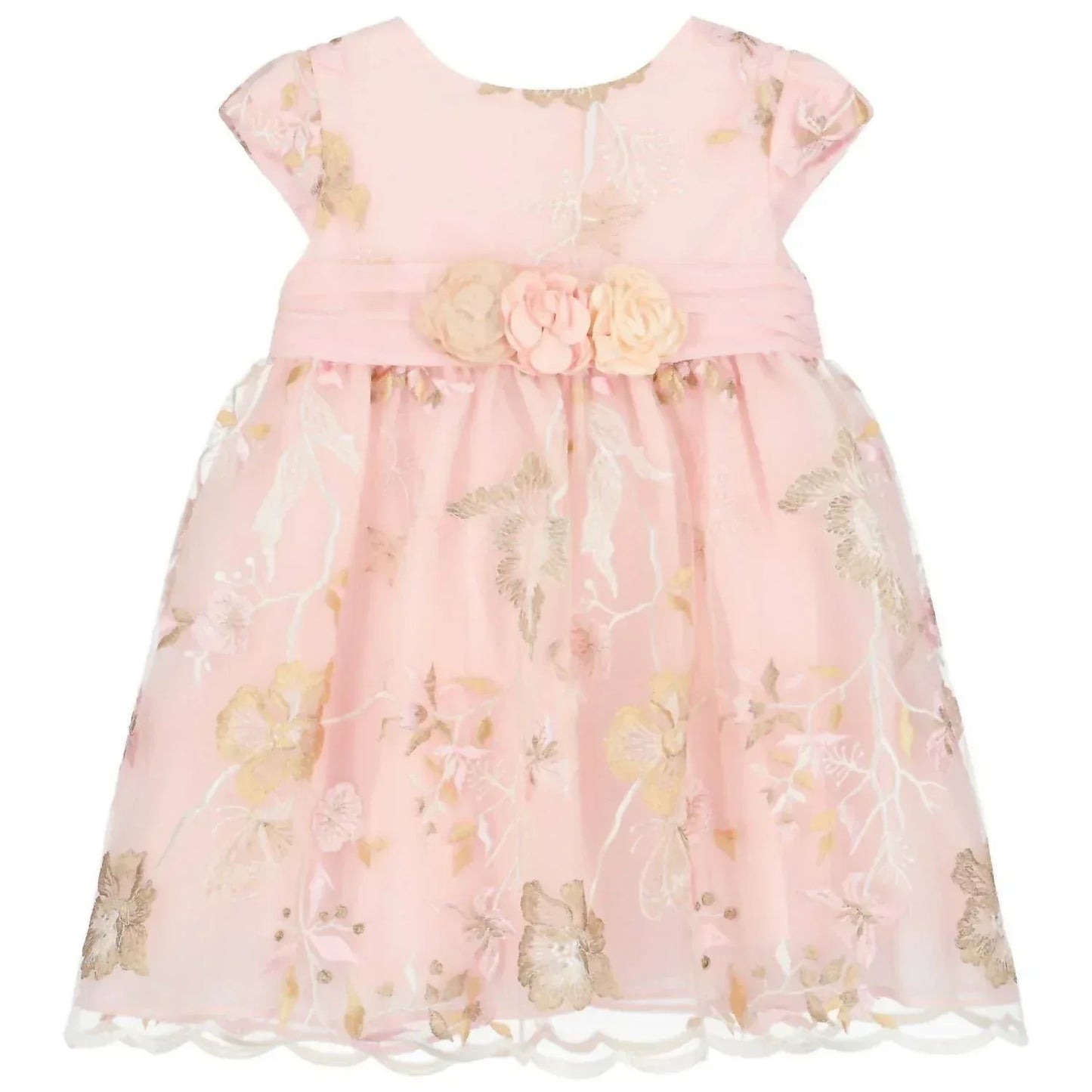 Patachou - Embroidered Tulle Woven Dress - Rack Hunt