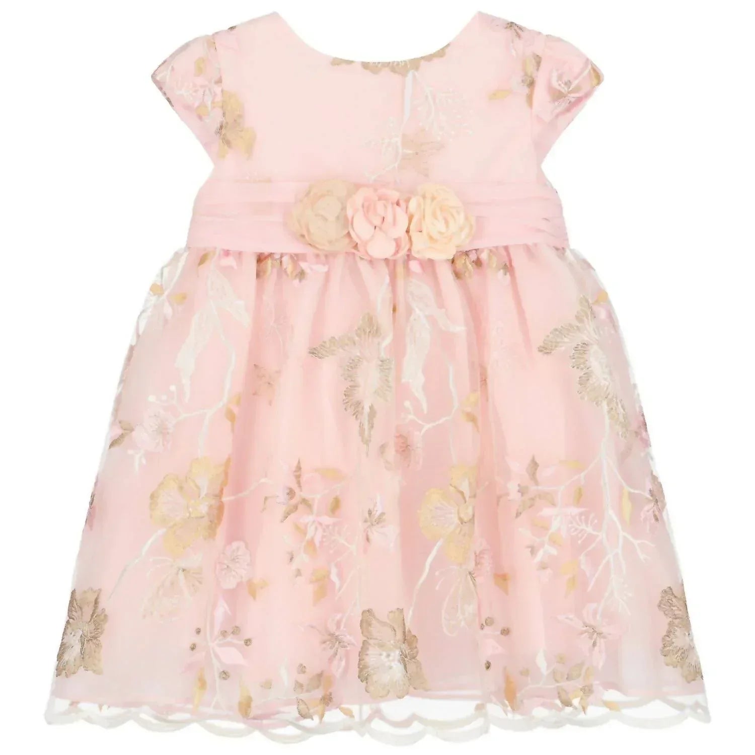 Patachou - Embroidered Tulle Woven Dress - Rack Hunt