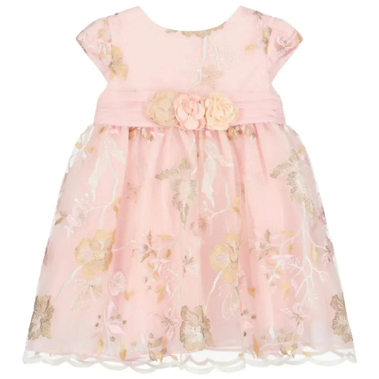 Patachou - Embroidered Tulle Woven Dress - Rack Hunt