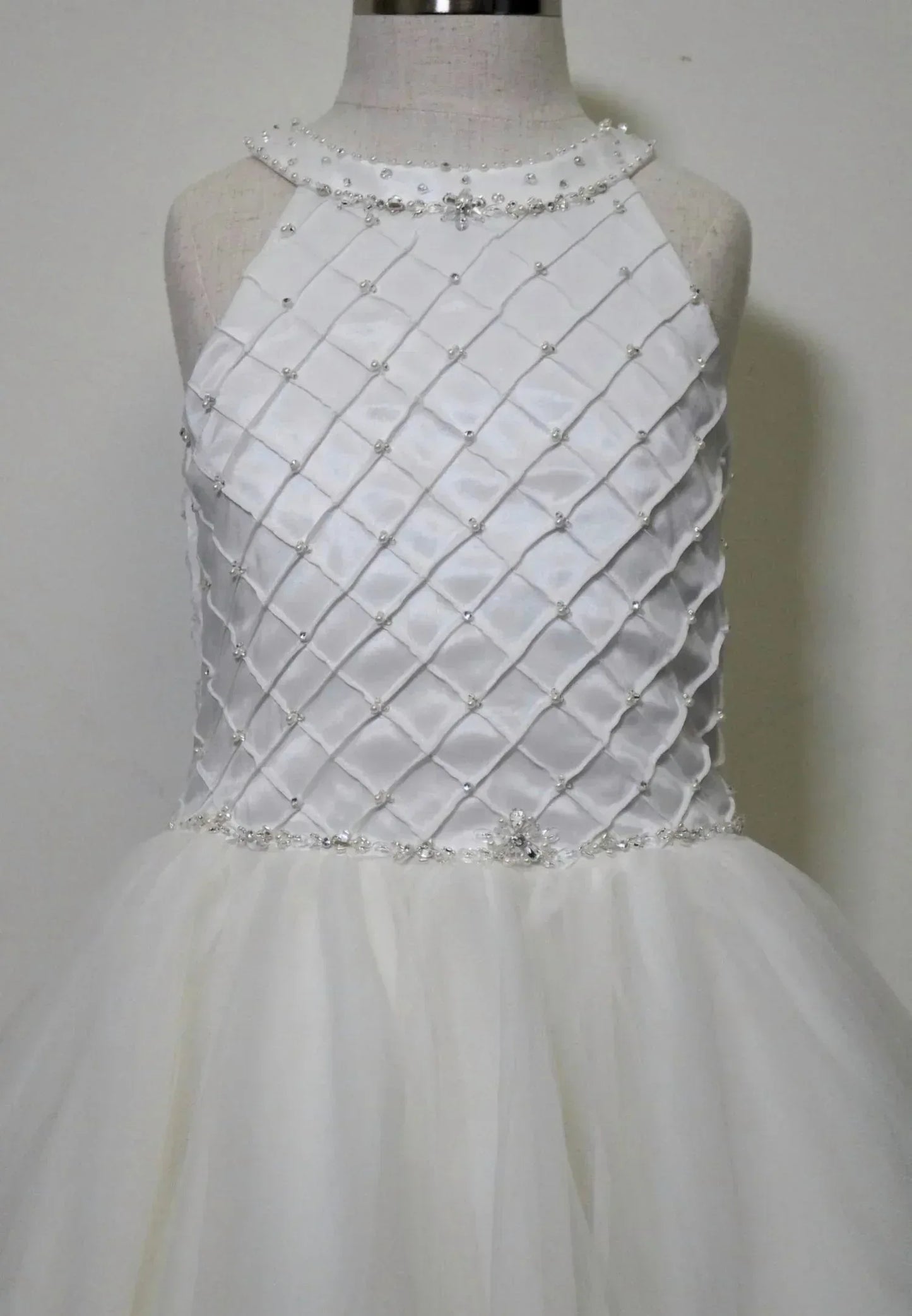 Christie Helene - Girl's Beaded Tulle Dress - Rack Hunt
