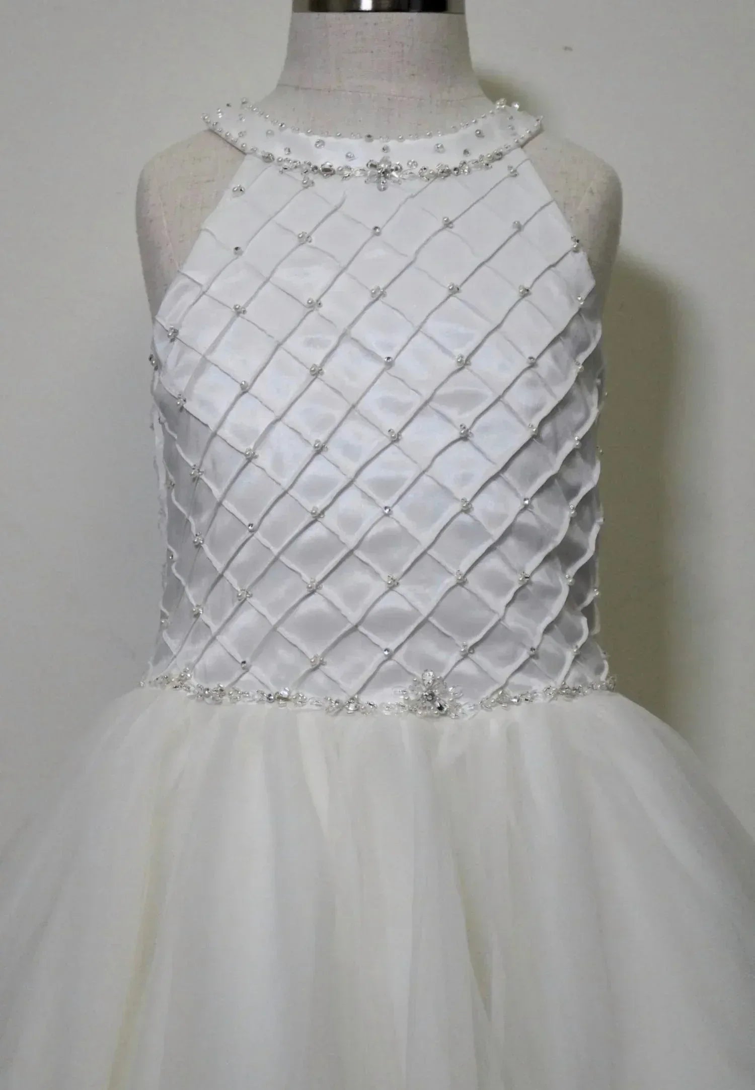 Christie Helene - Girl's Beaded Tulle Dress - Rack Hunt