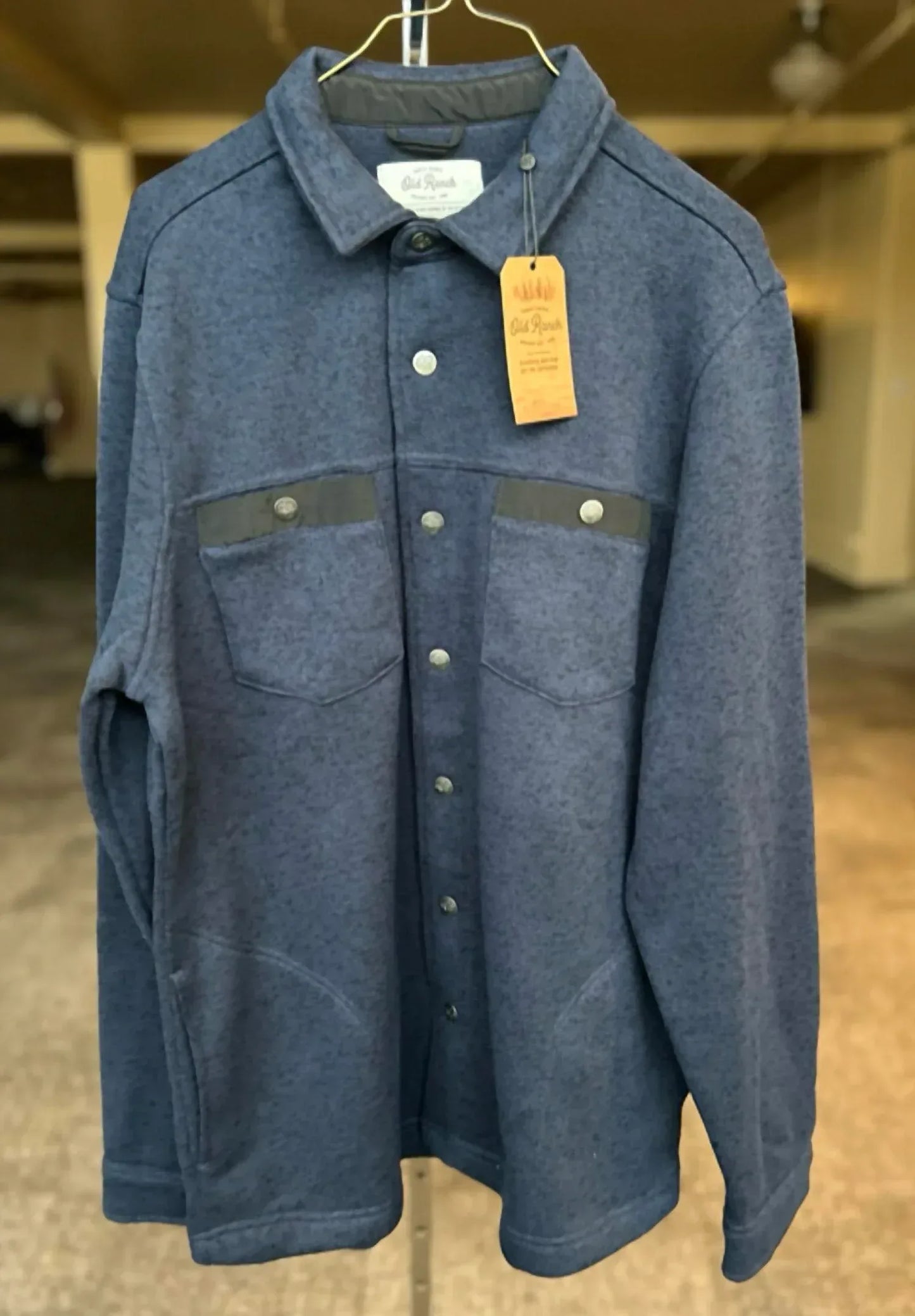 Old Ranch - Men's Palmer Fleece Over Shirt - Rack Hunt