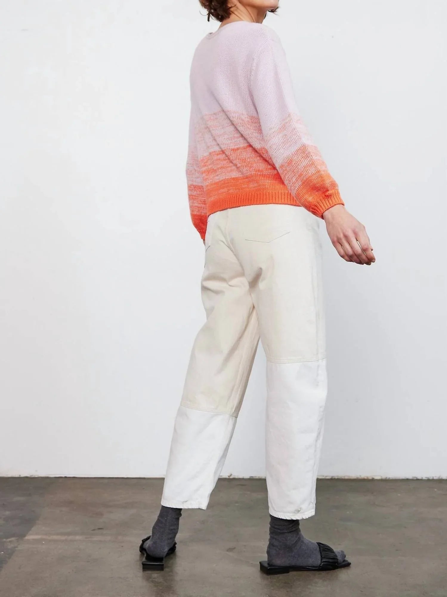 Purple Maroon - Ombre Sweater - alternate view - Rack Hunt