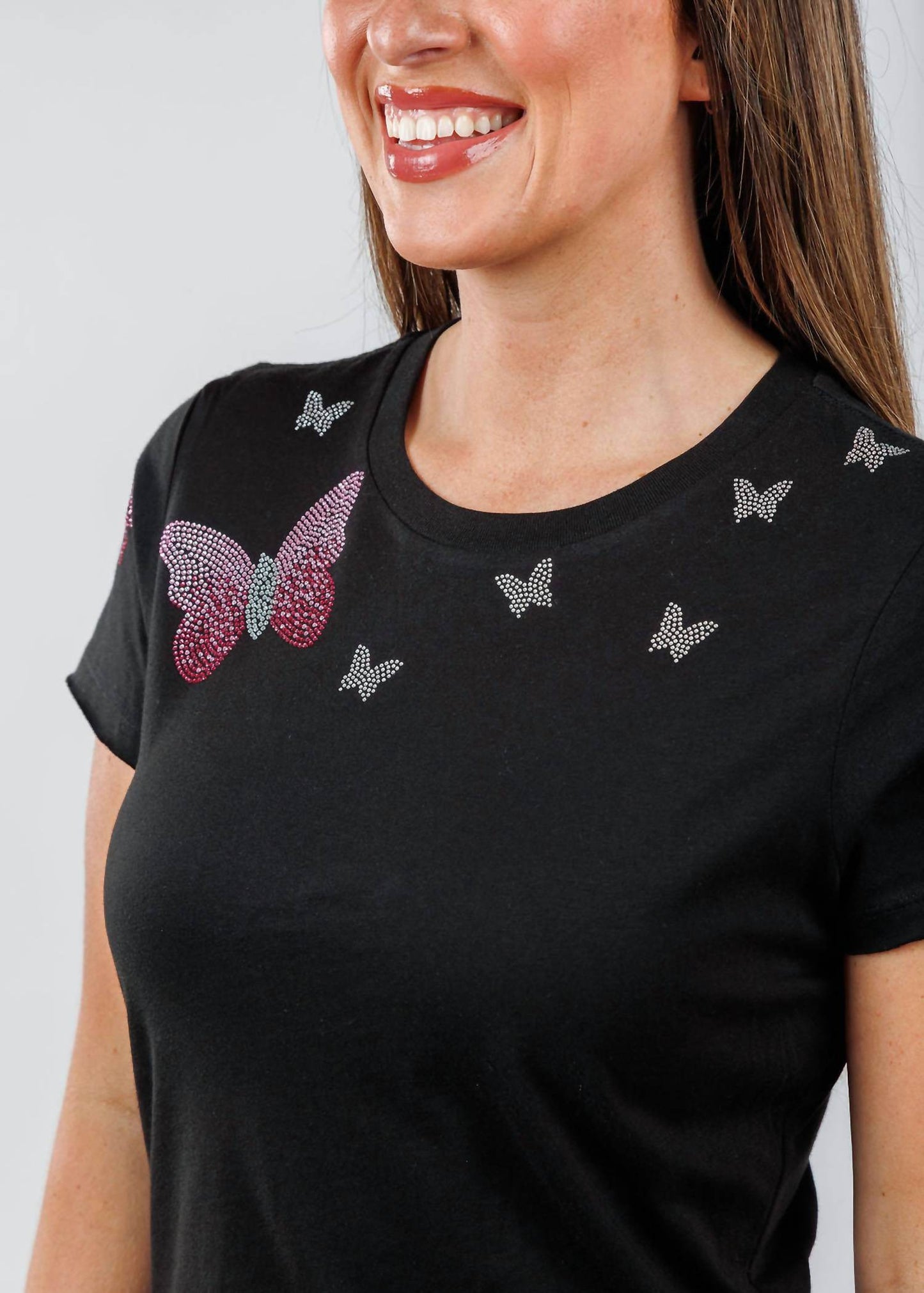 Suzy T - Samy Butterflies Top - Rack Hunt -