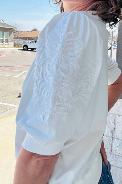 Kyle Embroidered Top