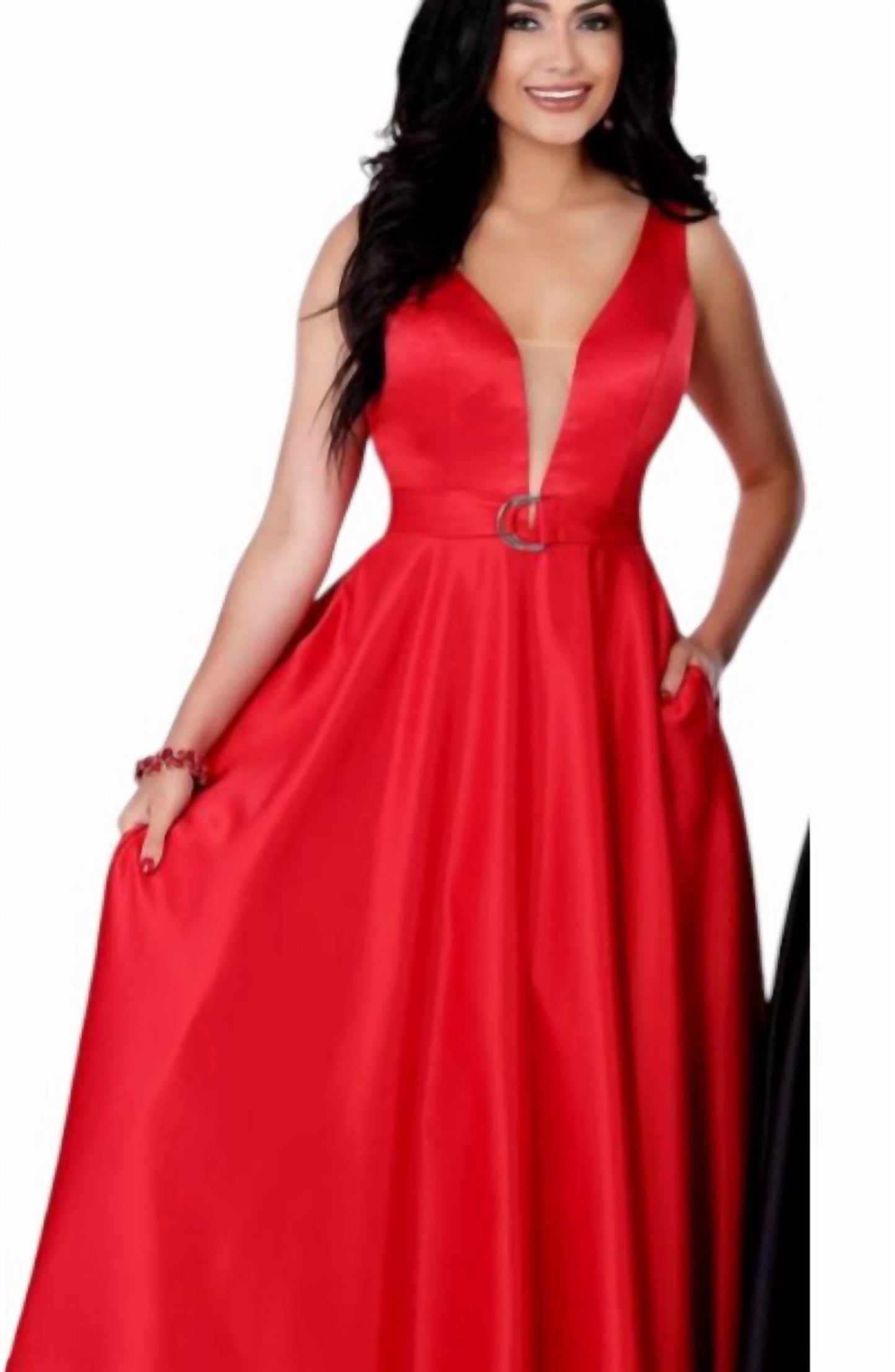 Satin Prom Dress