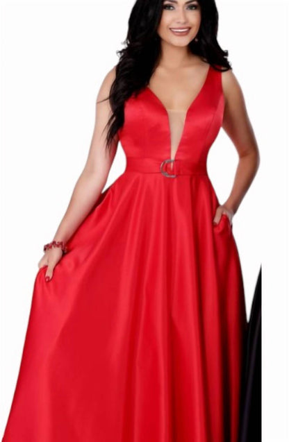 Satin Prom Dress