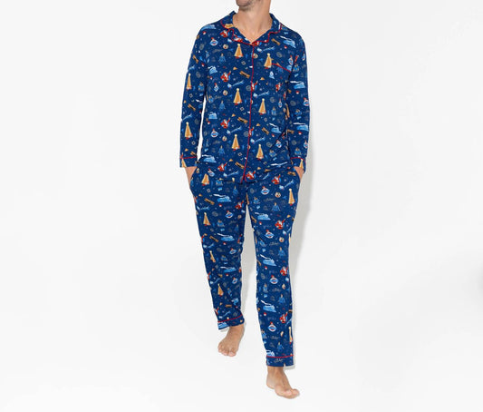 Men's The Polar Express Bamboo Pajama Set
