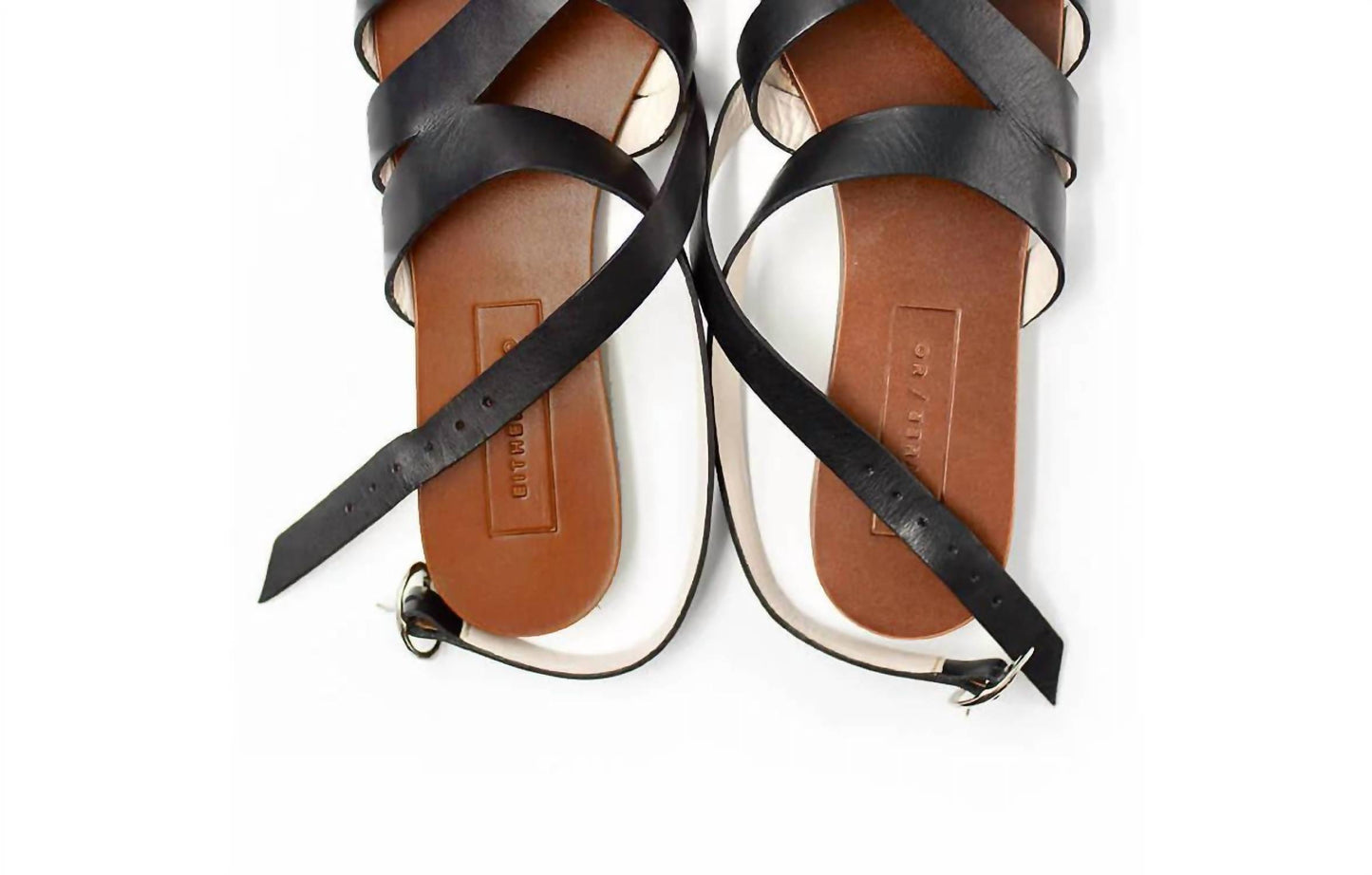 Women's Criss Cross Slide Sandal