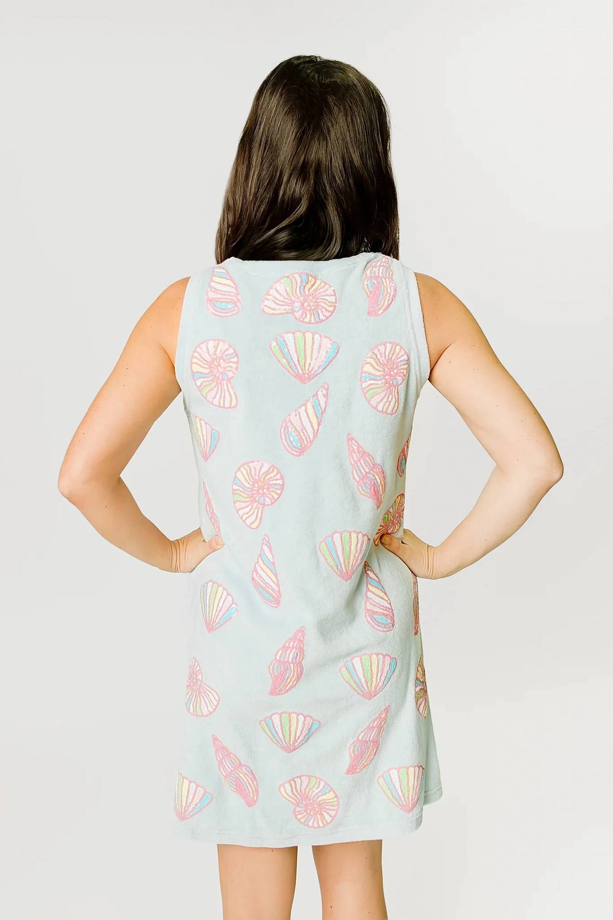 Sequin Shells Mini Dress