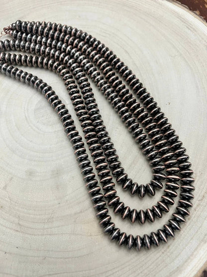Women's Western 3-strand Faux Saucer Necklace