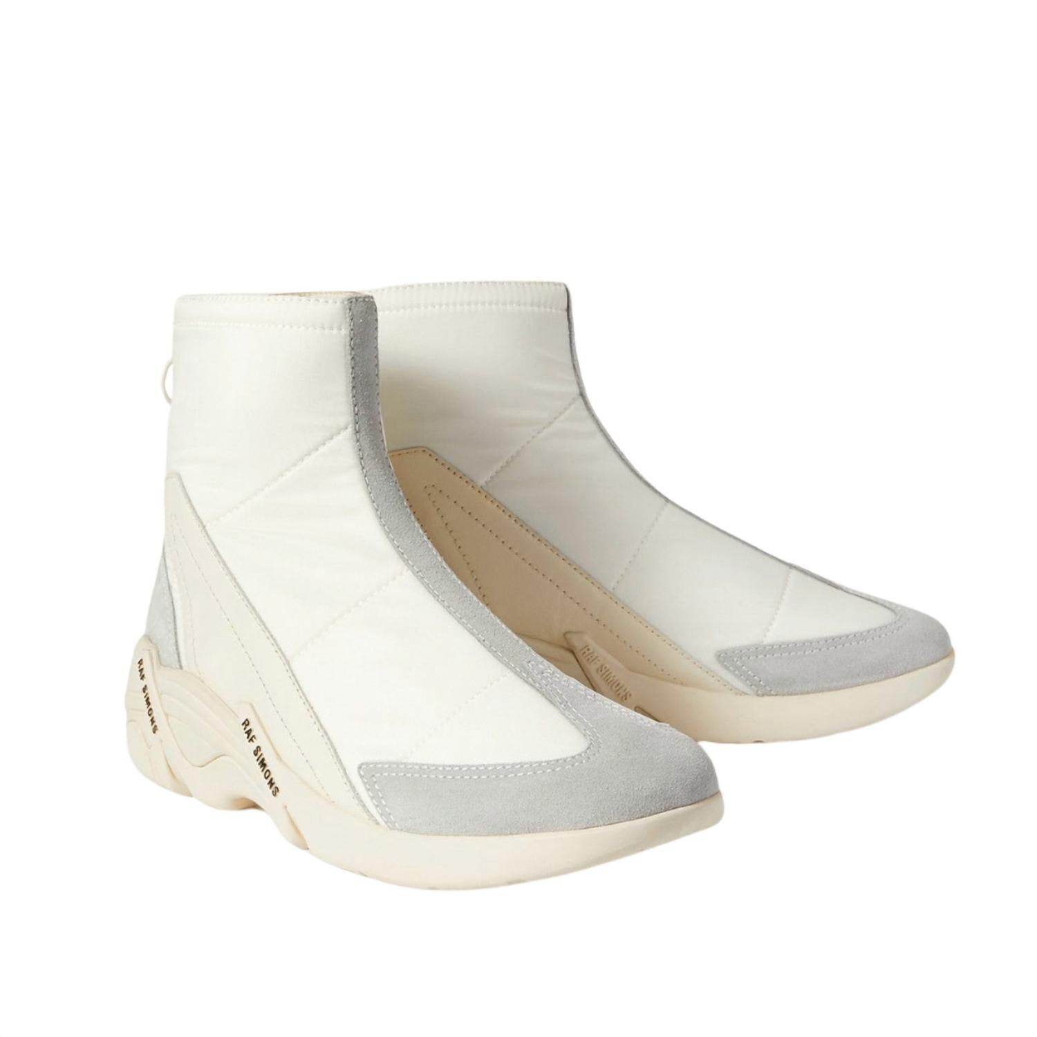 Raf Simons - Men's Cylon 22 Quilted Nylon Leather Boot - Rack Hunt -