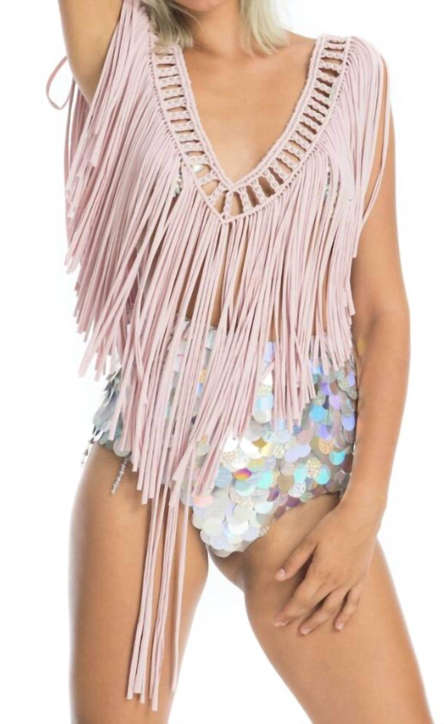 Ladee Taha - Inka Fringe Top - Rack Hunt -