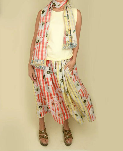Cotton Sleeveless T-shirt