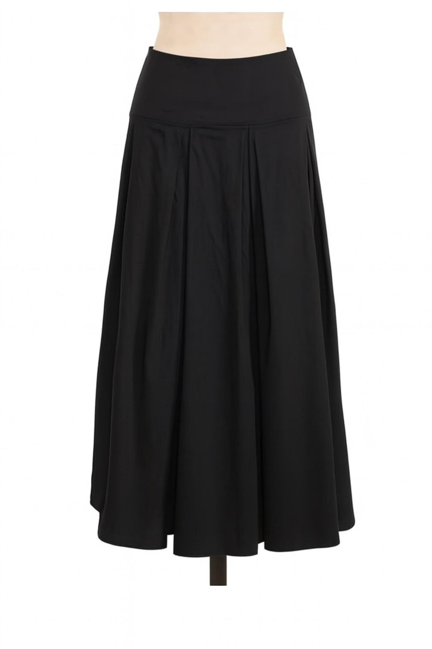 Pleated Midi Skirt