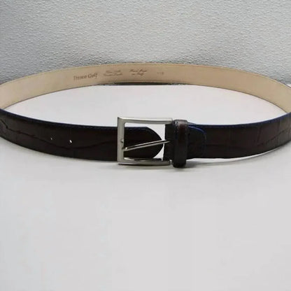 Fresco Golf - Men's Leather Embossed Belt - Rack Hunt