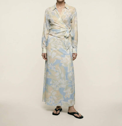 Butter Satin Bias Cut Skirt