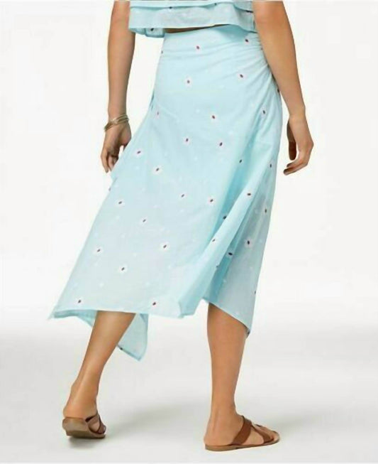 Love, Fire - Juniors Asymmetrical Faux Wrap Midi Skirt - Rack Hunt -