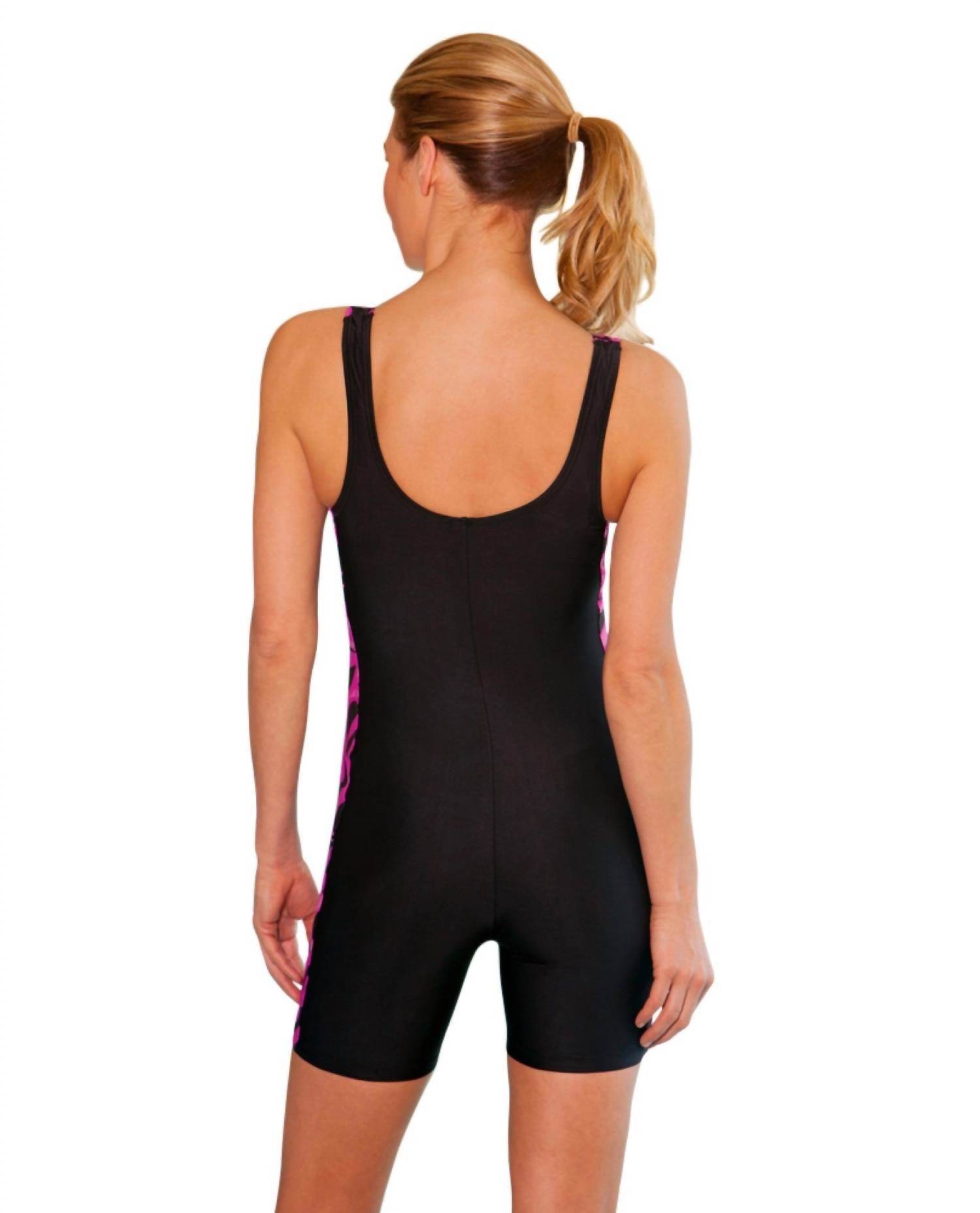 Waterpro - Plus Size Splice Chlorine Resistant Unitard - Rack Hunt