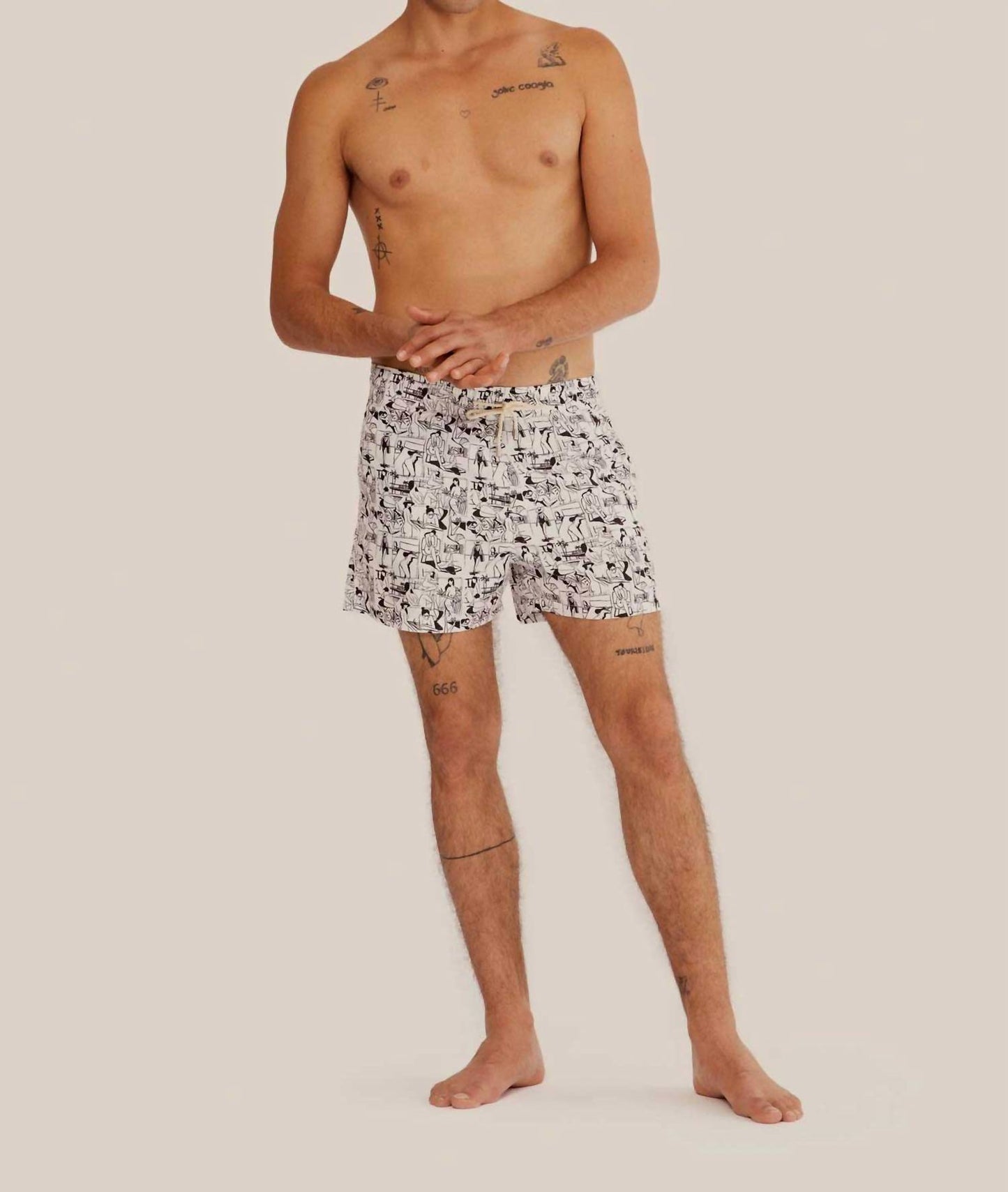 Men's Quentin Monge Classic Swim Shorts