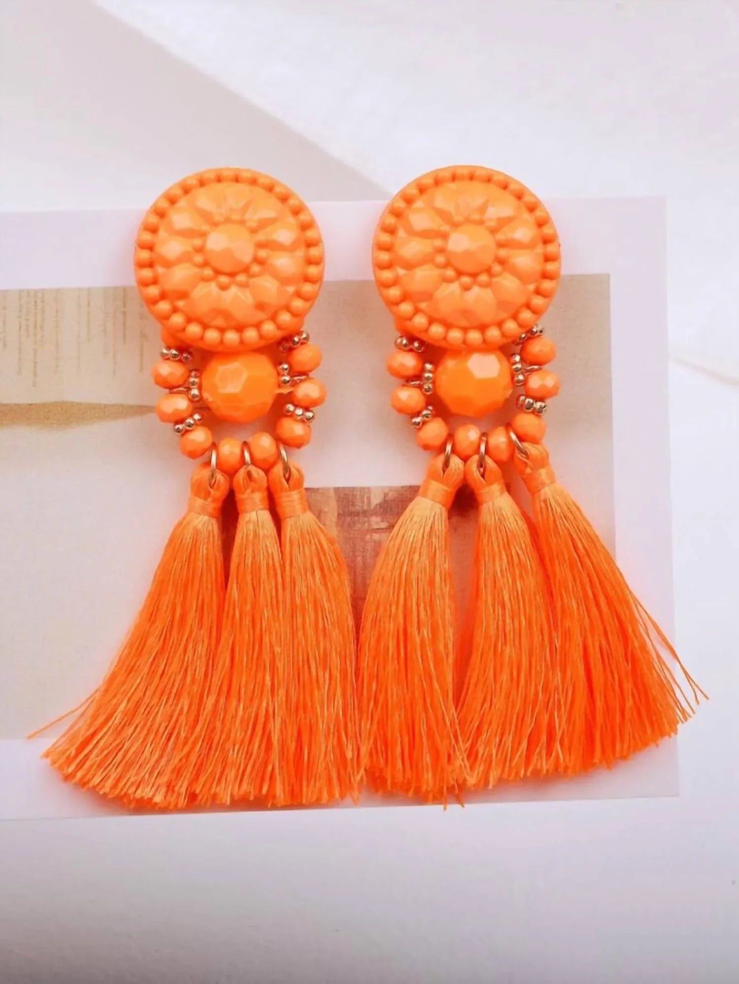 Inspired Fashion - Women's Tassel Drop Earrings - Rack Hunt